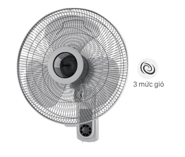Quạt treo tường Midea 3 cánh FW40-6H 55W